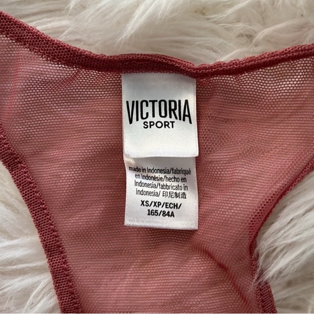 Victoria's Secret Wine Sheer Tank Top - Picture 6 of 6